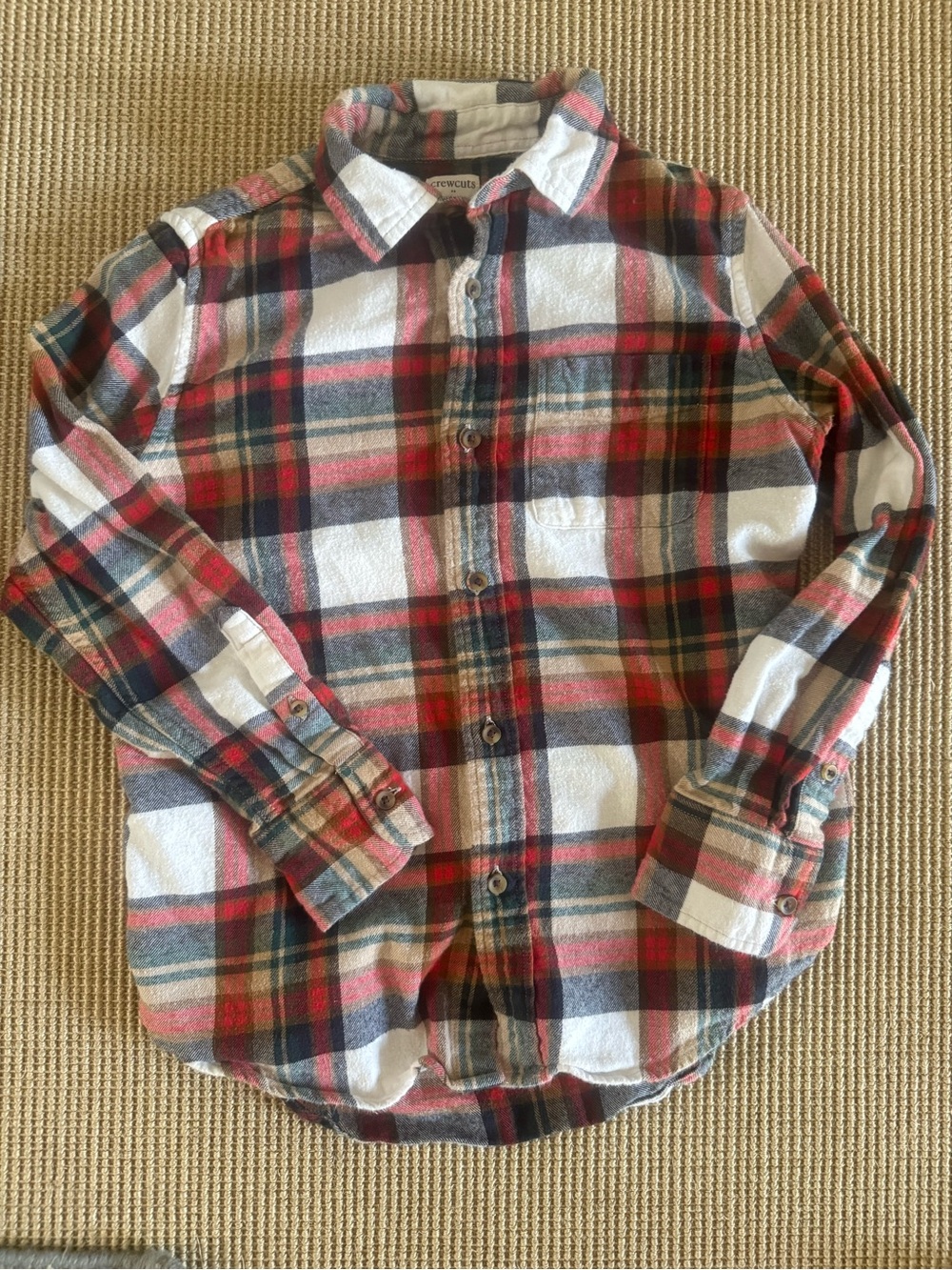 Crewcuts Plaid Button-Down Shirt